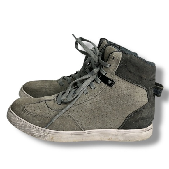 SHIMA SX-2 Evo Shoes Gray High-Top Men's Size 10 Motorcycle Shoe - Picture 1 of 15